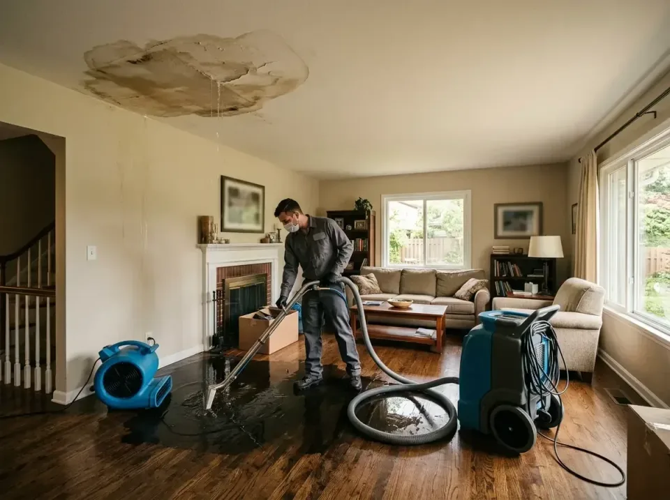 attic-pipe-burst-ceiling-drip-008 — frequently asked questions, Water Damage Restoration & Carpet Care in Huron, OH